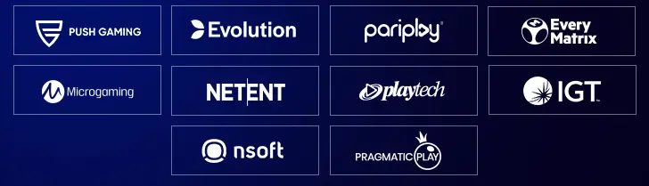 éditeurs de jeux de casino sur 770 Casino