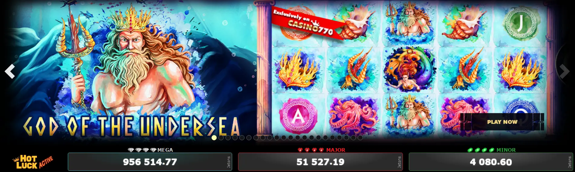 offre de bienvenue 770 Casino