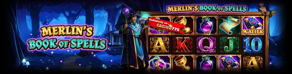 promotion merlins book sur 770 casino