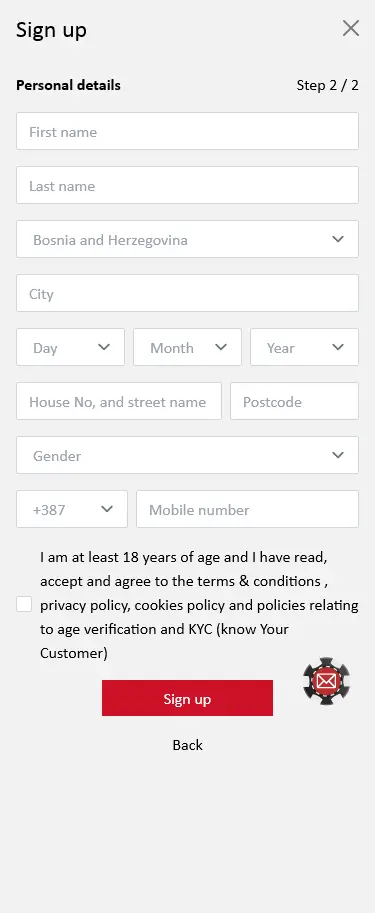 Étapes du processus d’inscription au 770 casino